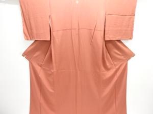 未使用品　一つ紋色無地着物